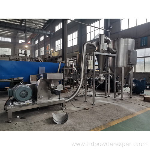 Dry tea moringa leaf powder grinding crushing machine